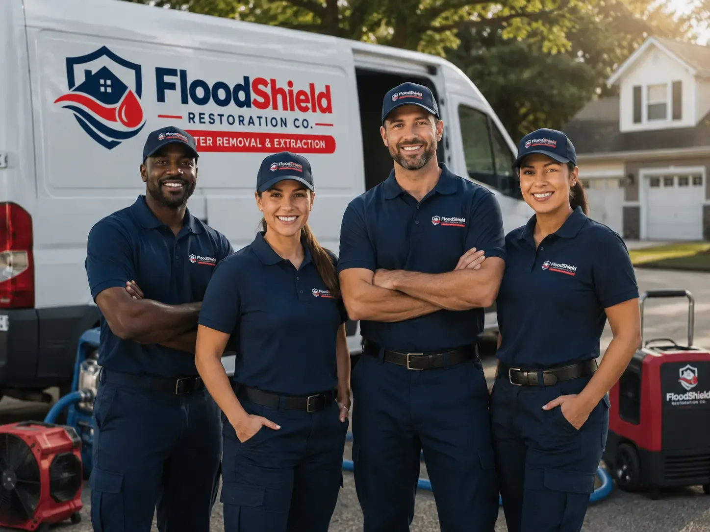 Flood Damage Restoration company in Junior, WV