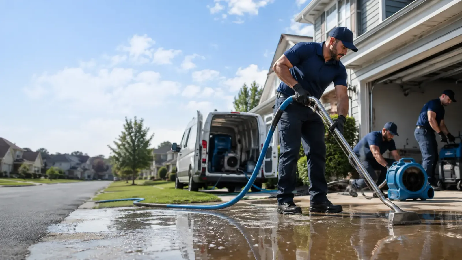 Flood Damage Restoration in Junior, WV
